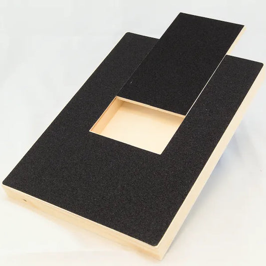 Hunde Kratzbrett mit Belohnungs-Schublade – Stressfreie Krallenpflege